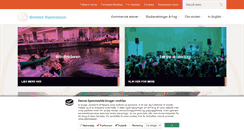 Desktop Screenshot of oerestadgym.dk